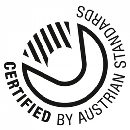 Certified By Austrian Standards Logo
